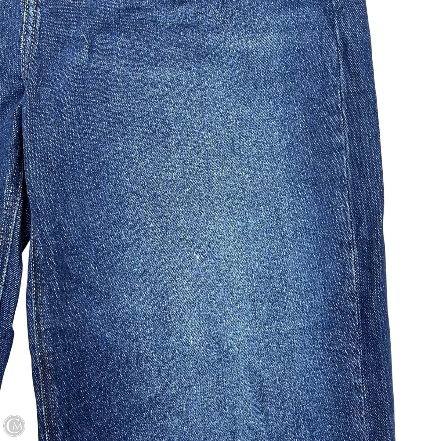 Jeans Wide Leg By Quince In Blue Denim, Size: 14