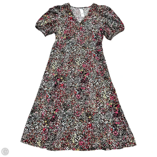 Dress Casual Maxi By Gap In Floral Print, Size: L