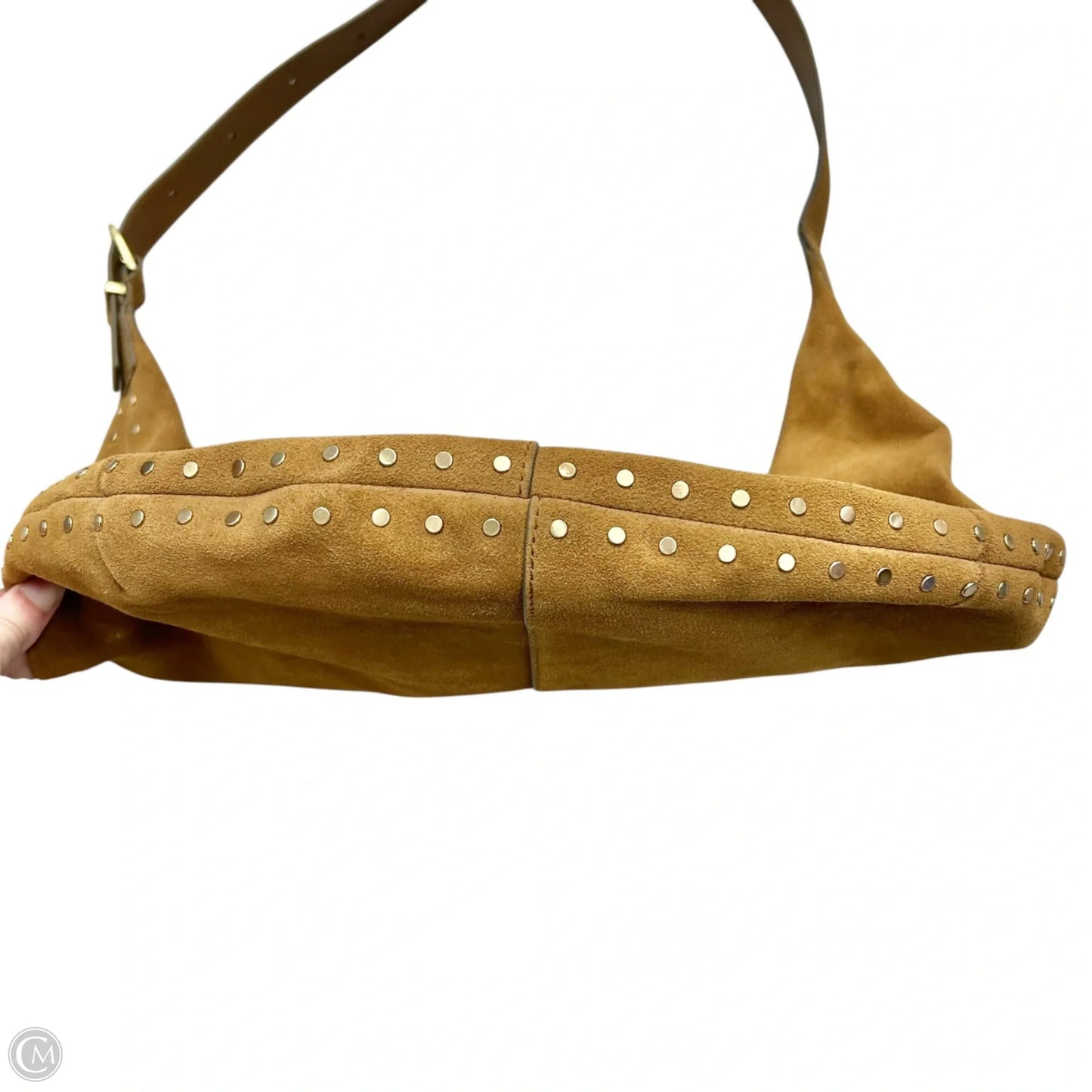 Handbag Leather By Madewell, Size: Large