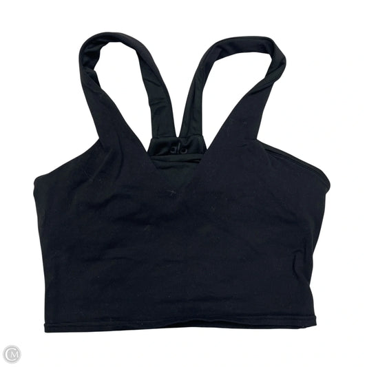 Athletic Bra By Alo In Black, Size: S