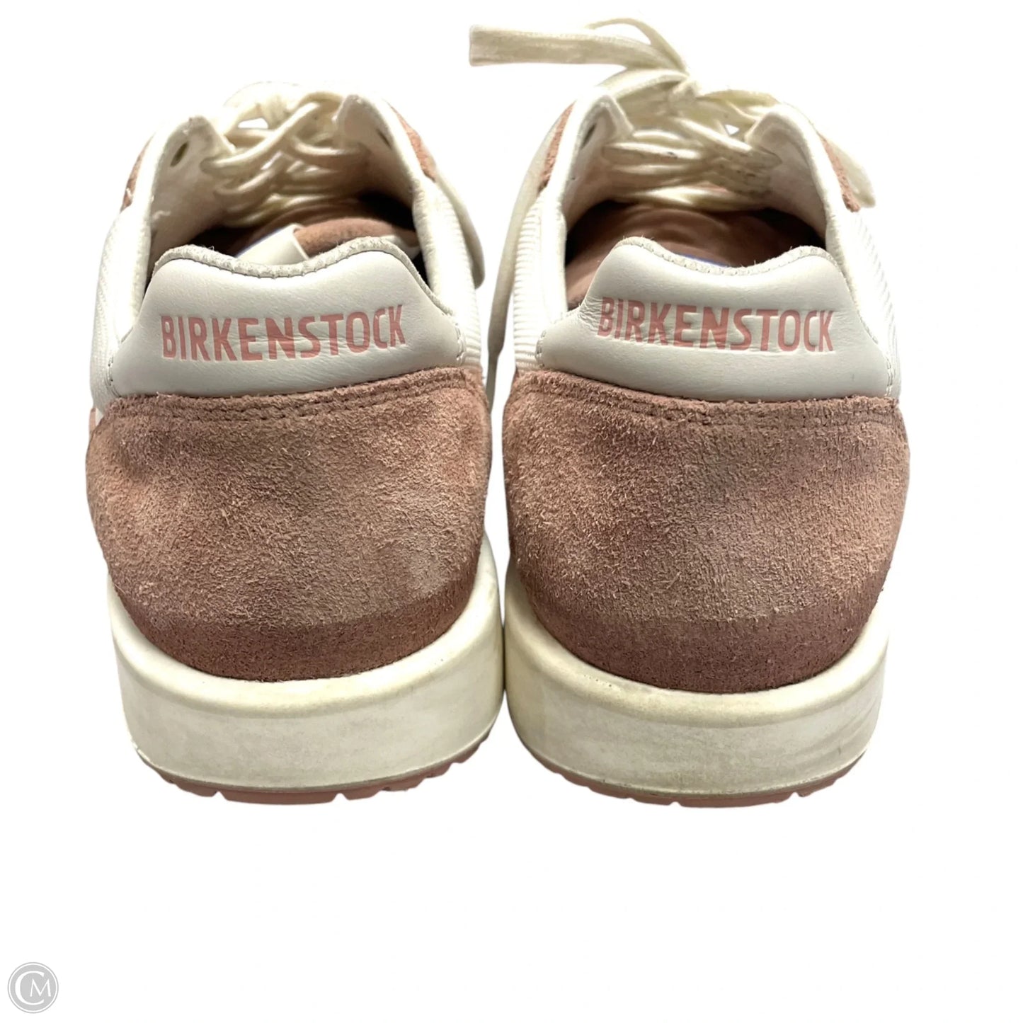 Shoes Sneakers By Birkenstock In Pink & White, Size: 8.5