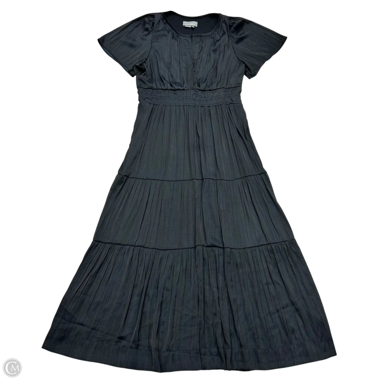 Dress Casual Maxi By Anthropologie In Black, Size: L