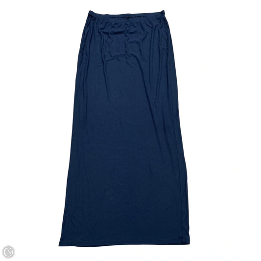 Skirt Maxi By Skims In Navy, Size: 2x