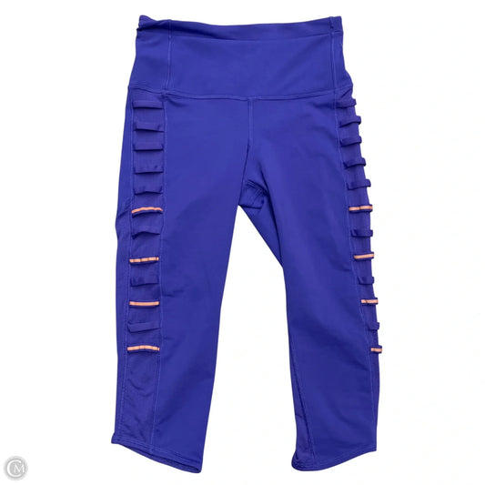 Athletic Leggings Capris By Lululemon In Purple, Size: S