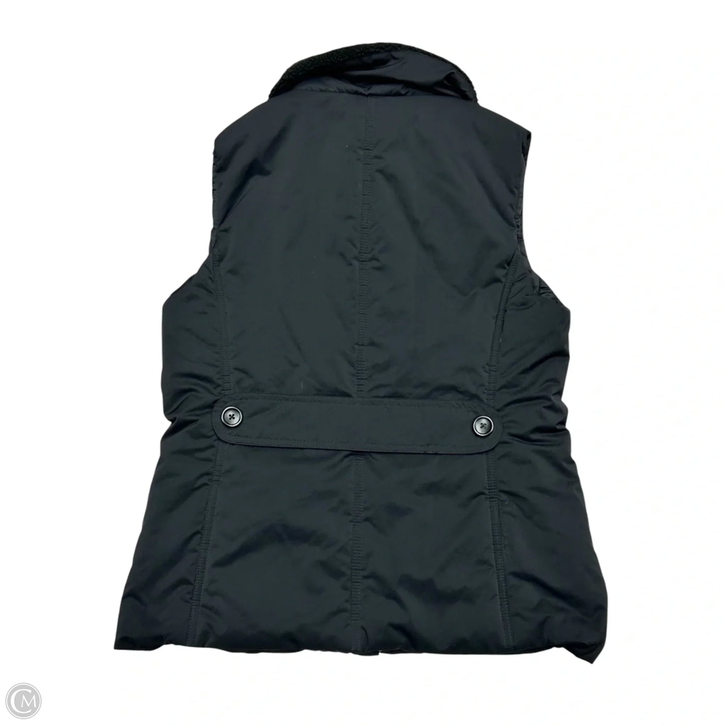 Vest Puffer & Quilted By Banana Republic In Black, Size: S