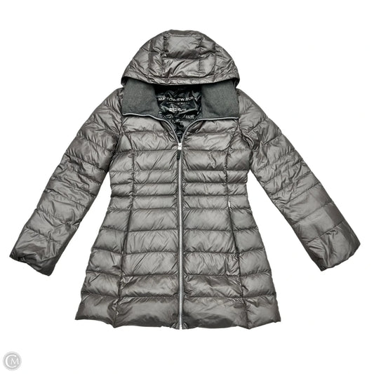 Coat Puffer & Quilted By Marc New York In Grey, Size: S