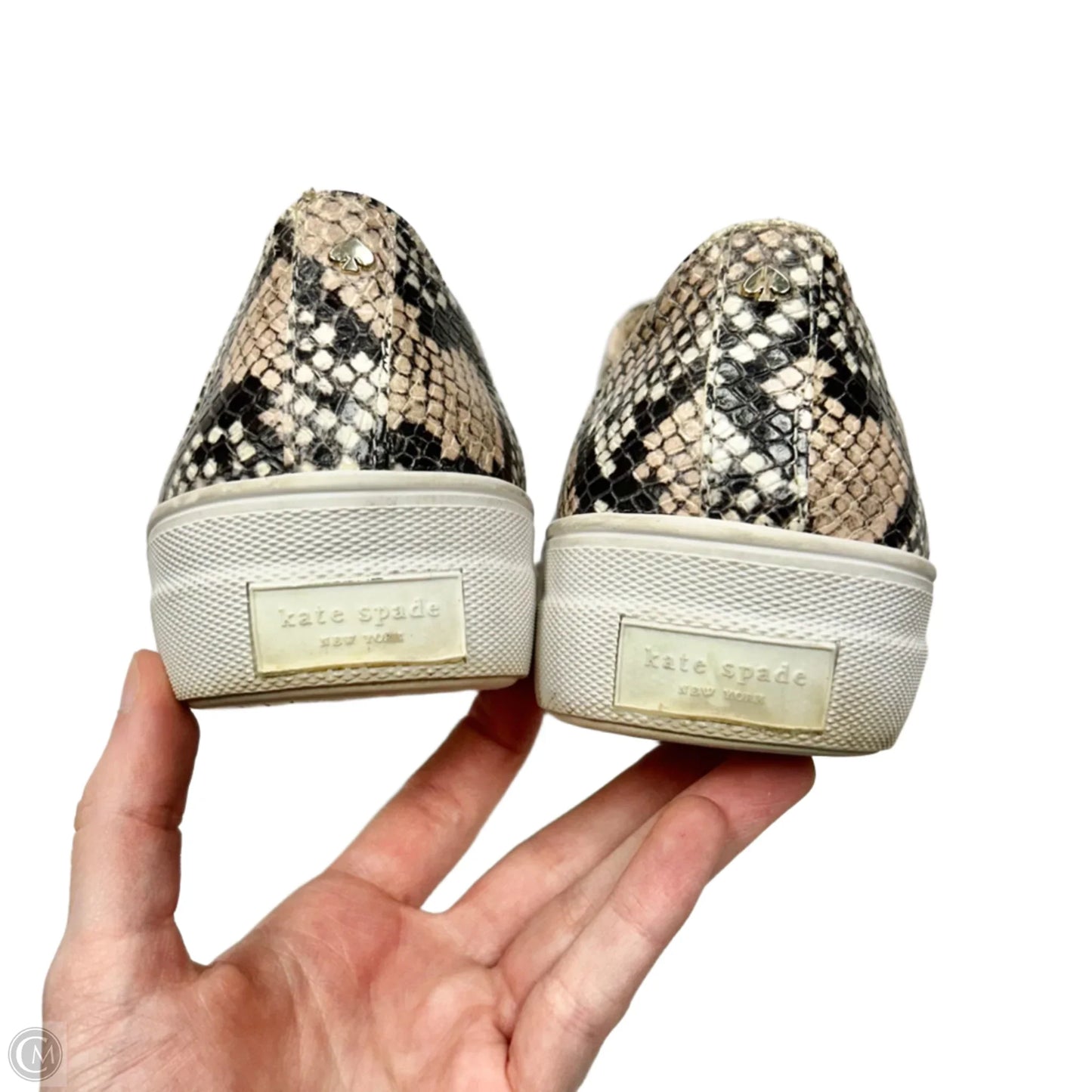 Shoes Designer By Kate Spade In Snakeskin Print, Size: 6.5