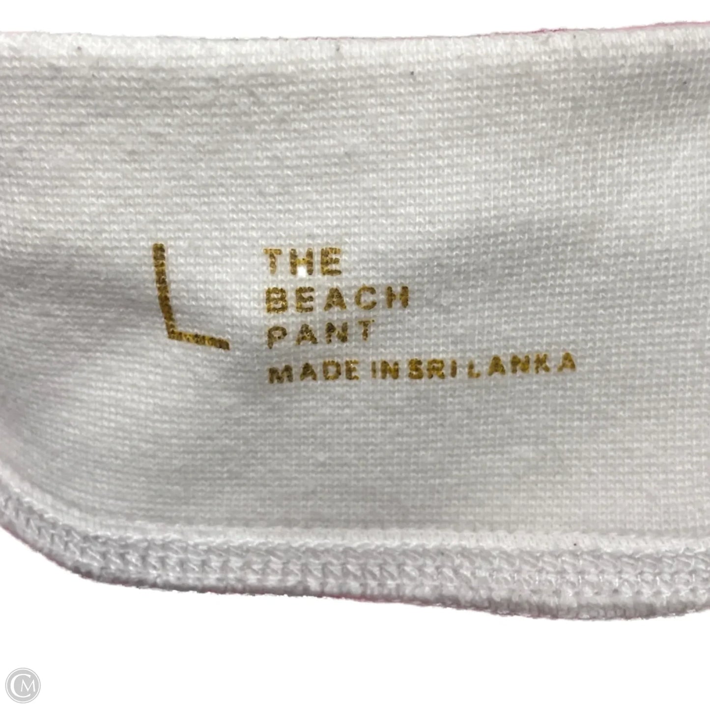 Pants Designer By Lilly Pulitzer In Blue & Pink, Size: L