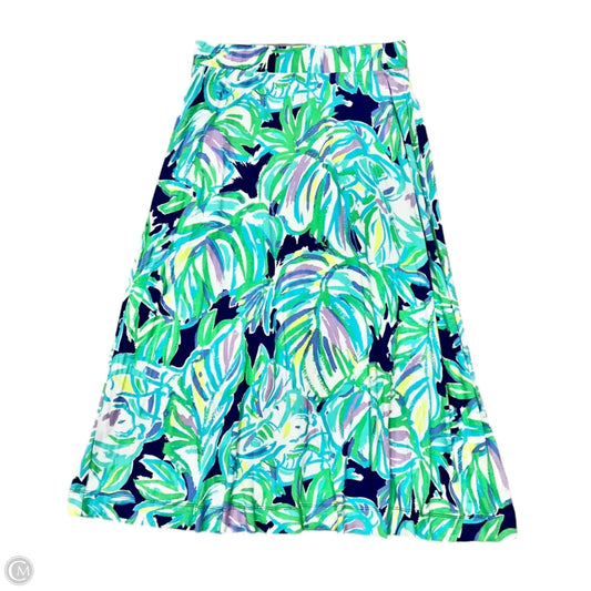 Skirt Designer By Lilly Pulitzer In Brown & Green, Size: S