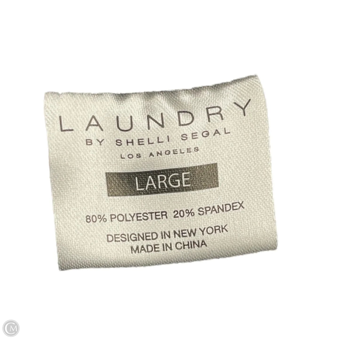 Athletic Jacket By Laundry In Black, Size: L