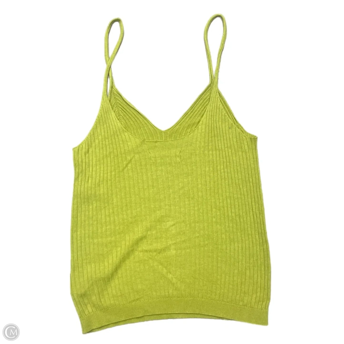 Tank Top By Anthropologie In Green, Size: Xs