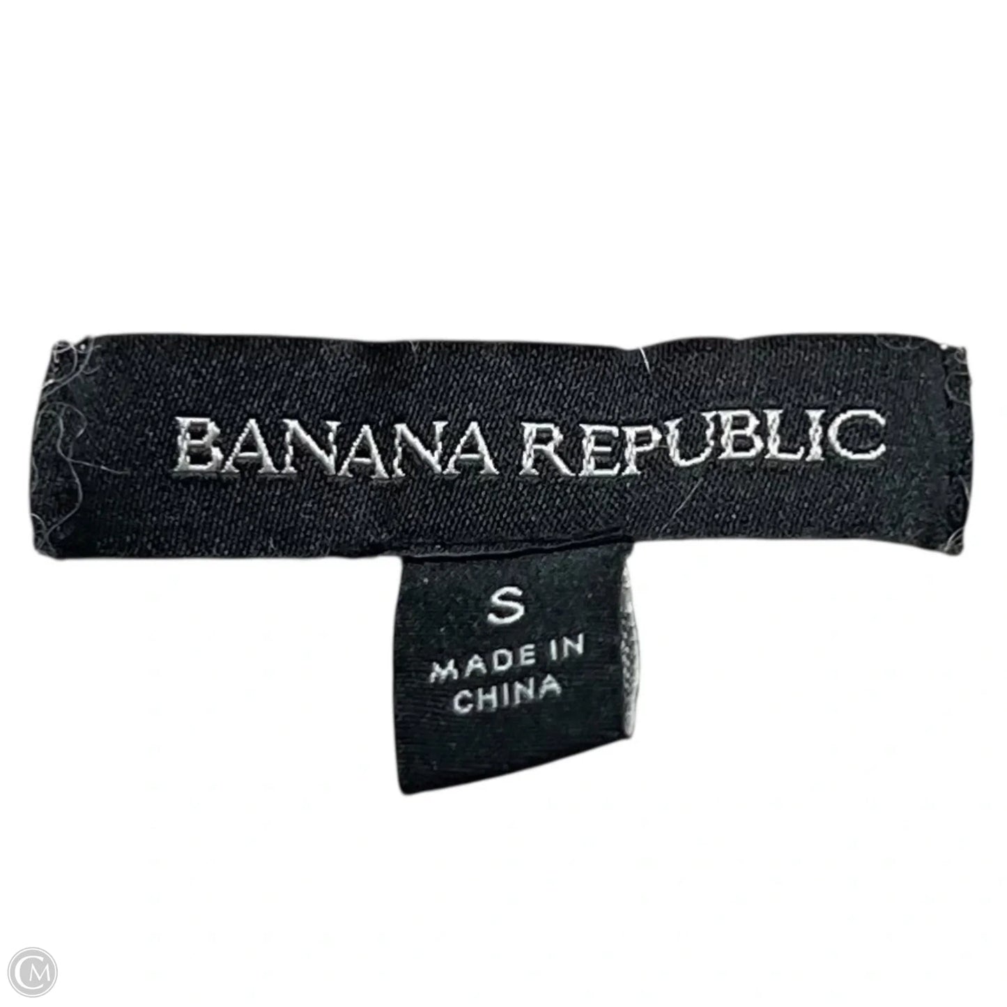 Sweater By Banana Republic In Tan & White, Size: S