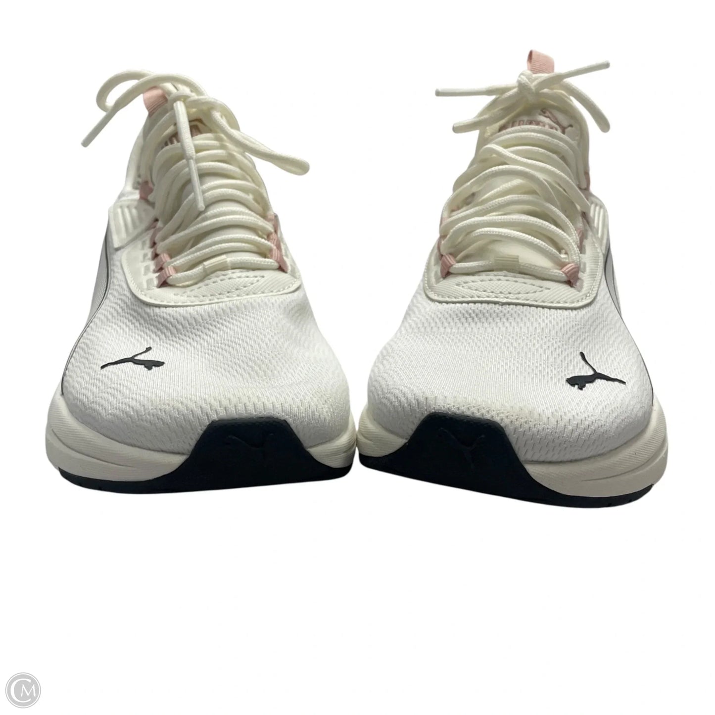 Shoes Athletic By Puma In Pink & White, Size: 9
