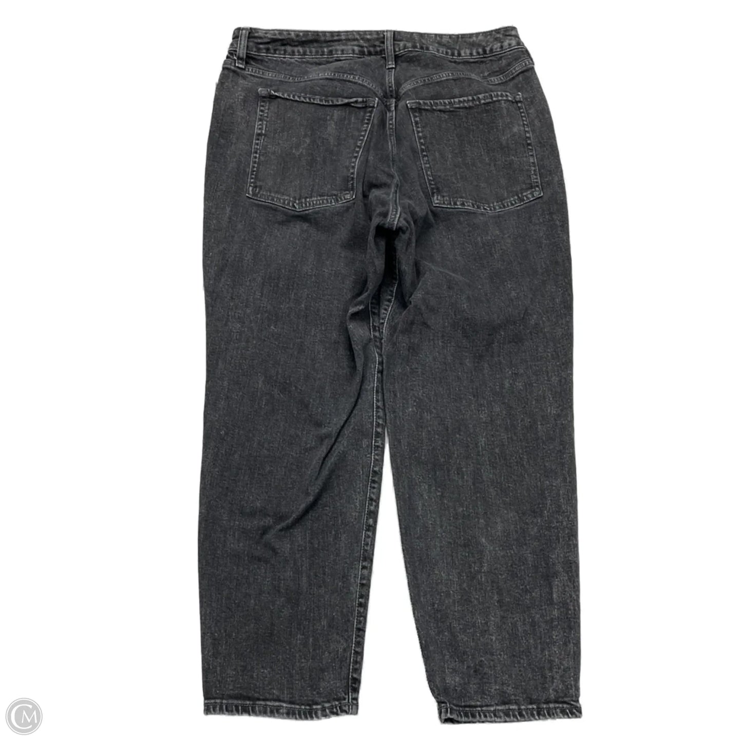 Jeans Straight By Old Navy In Black Denim, Size: 20