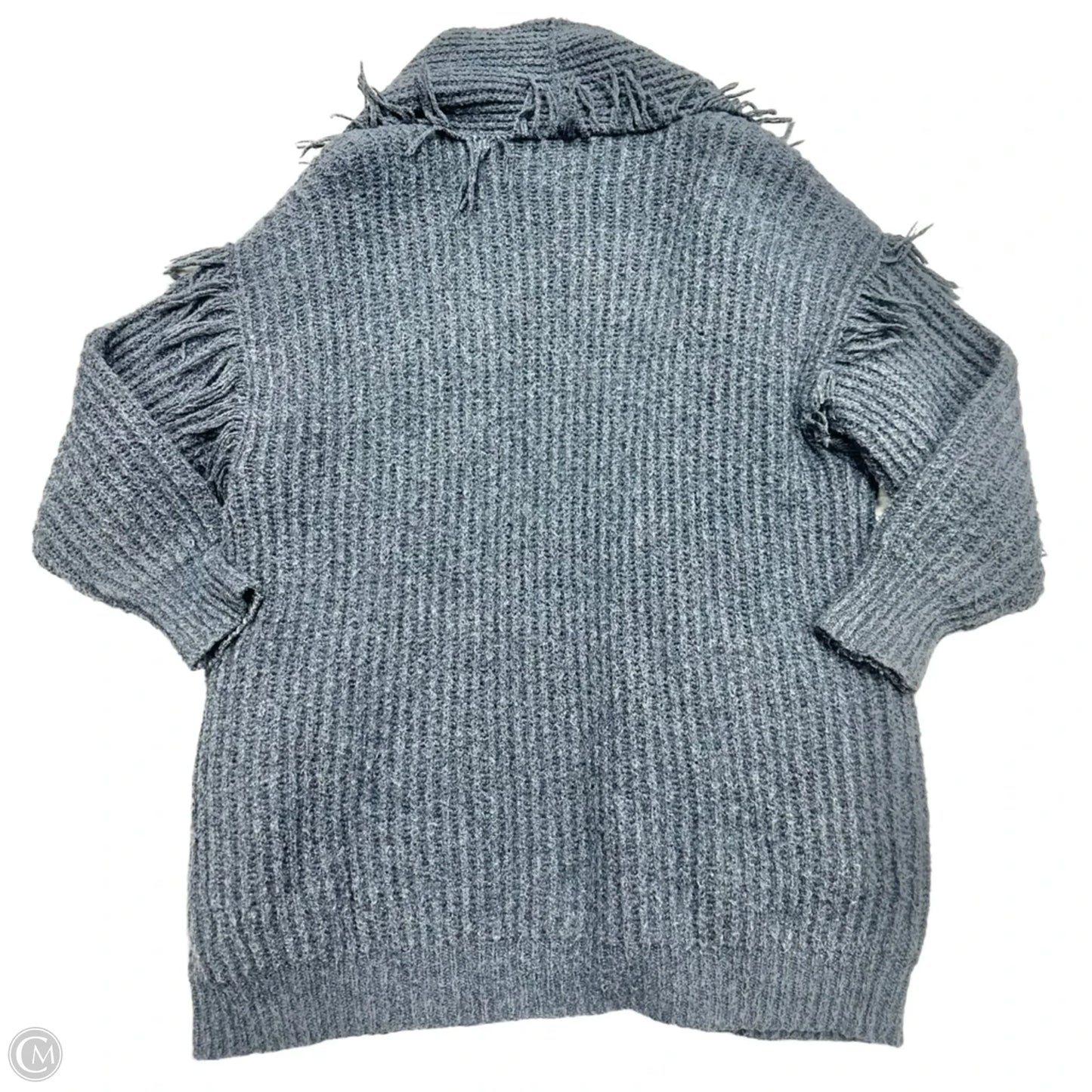 Cardigan By Anthropologie In Grey, Size: Xxs