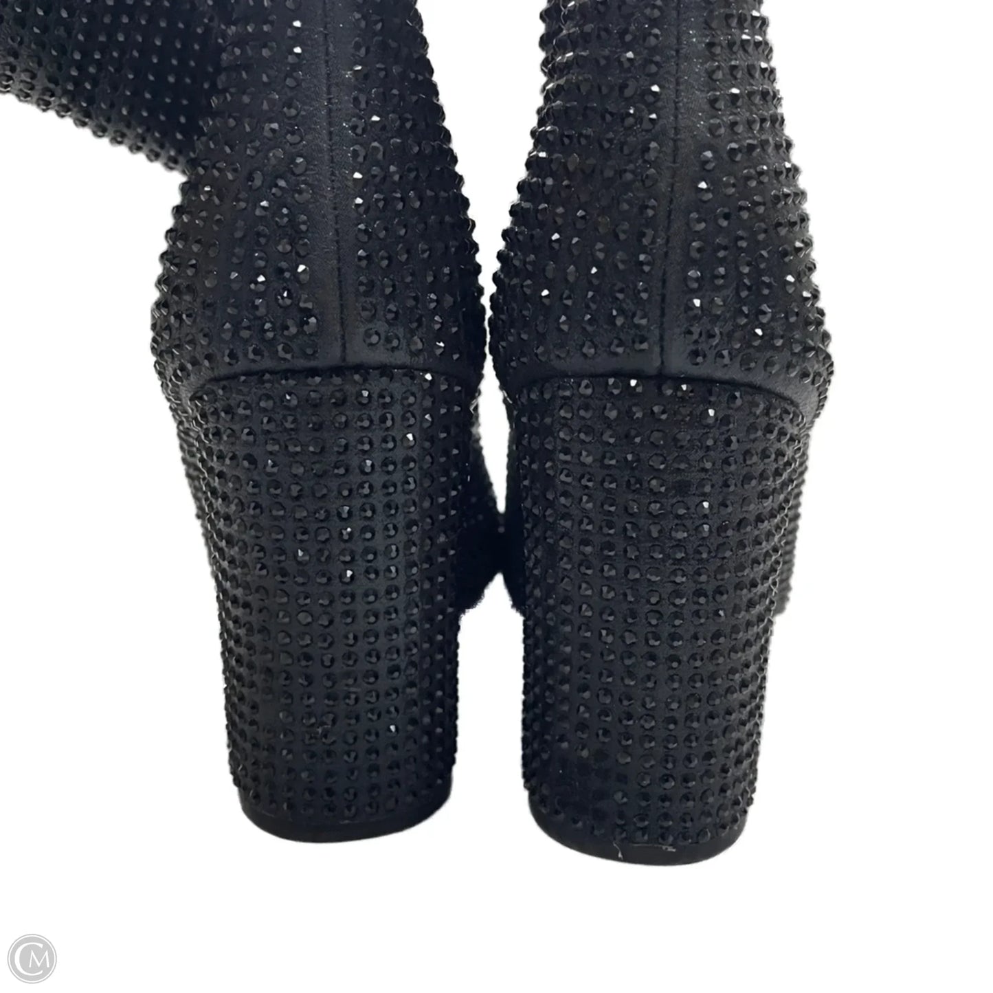 Boots Ankle Heels By Mix No 6 In Black, Size: 8.5