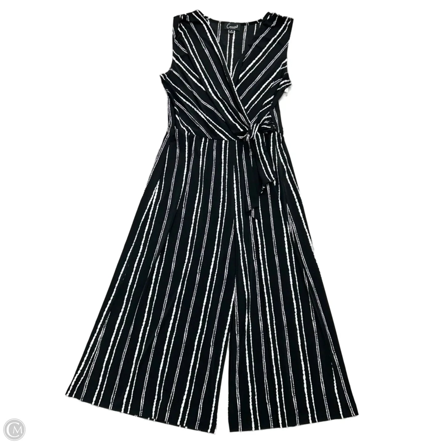Jumpsuit By Connected Apparel In Black & White, Size: M