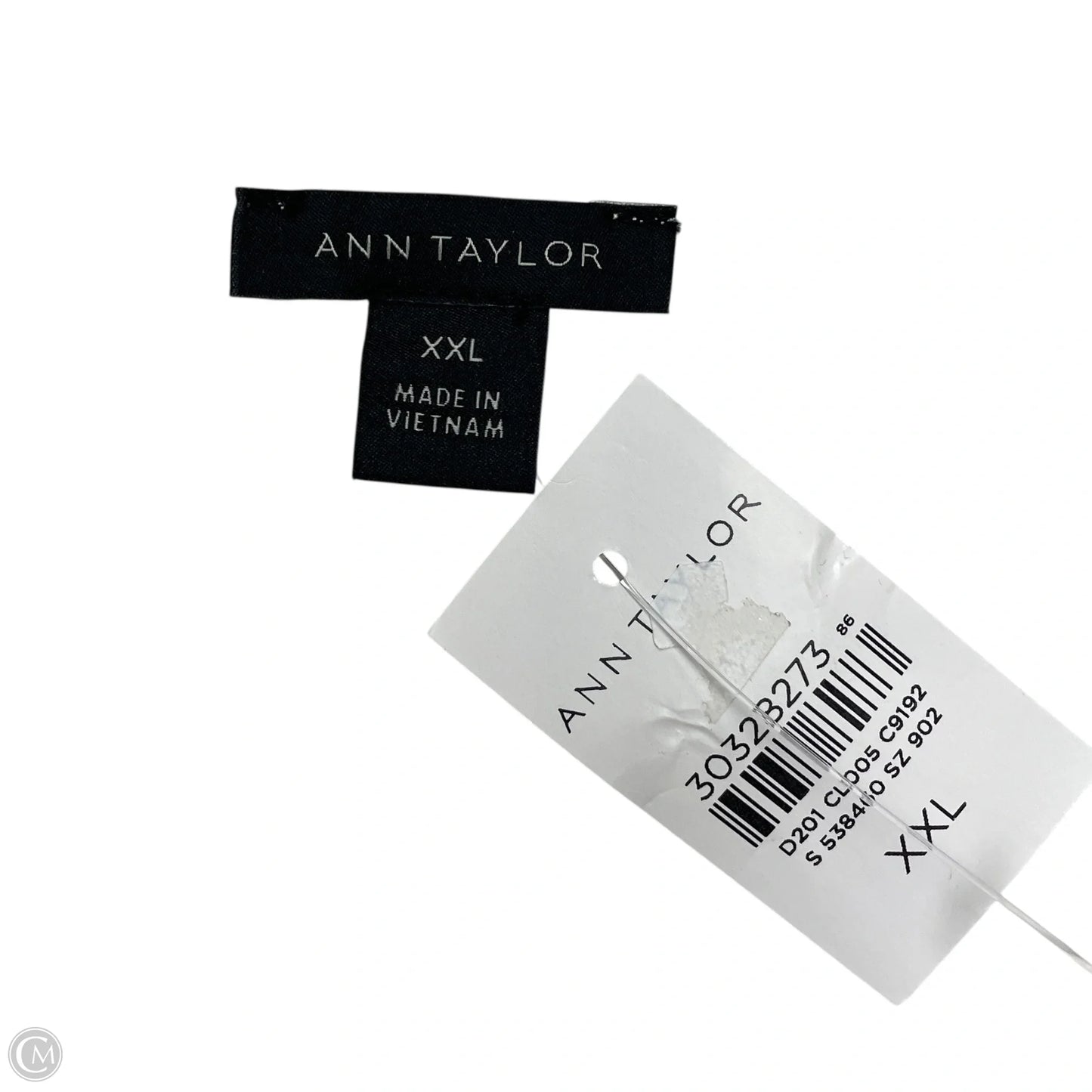 Blouse Long Sleeve By Ann Taylor In Ivory, Size: Xxl