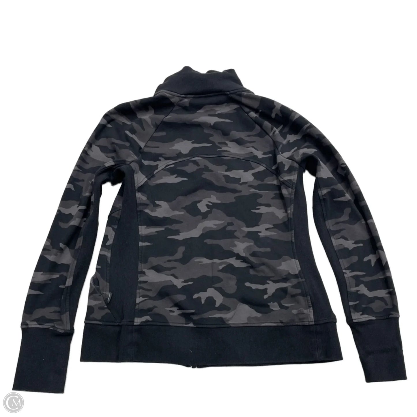 Athletic Jacket By Athleta In Camouflage Print, Size: L