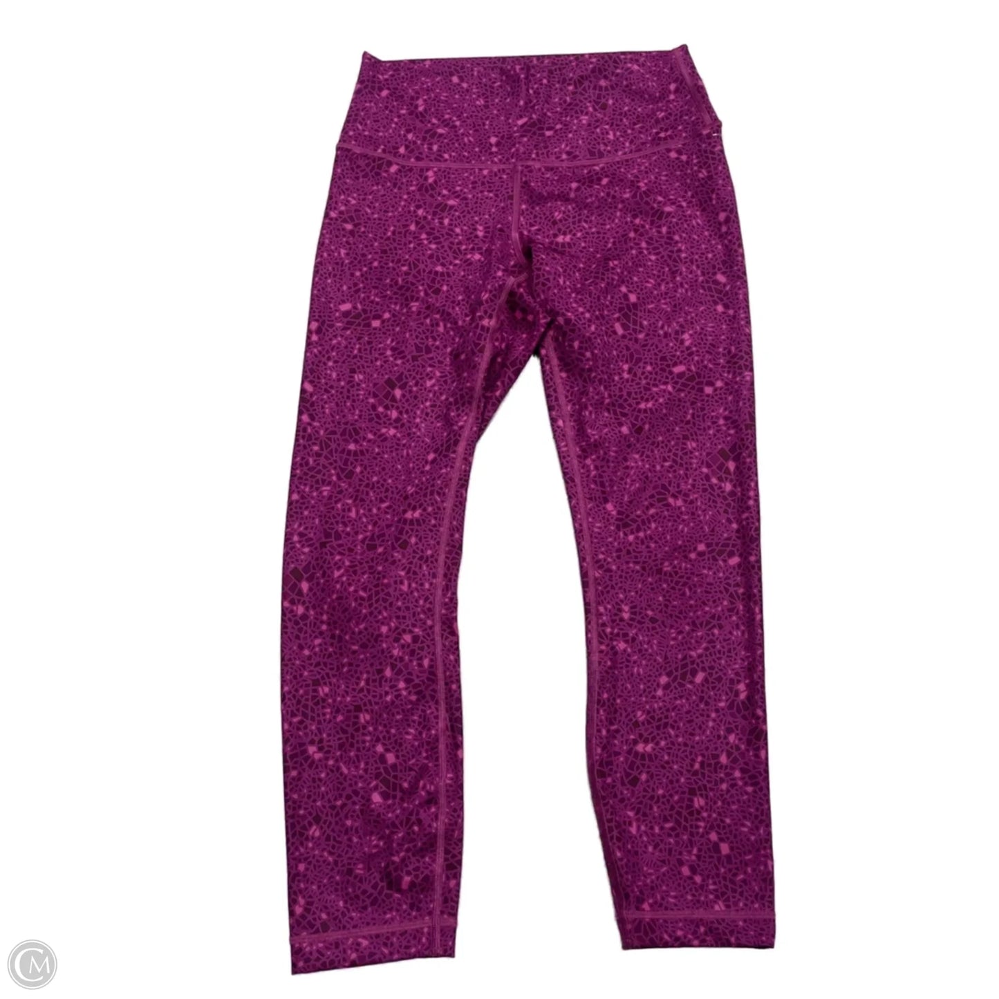 Athletic Leggings Capris By Lululemon In Purple, Size: M