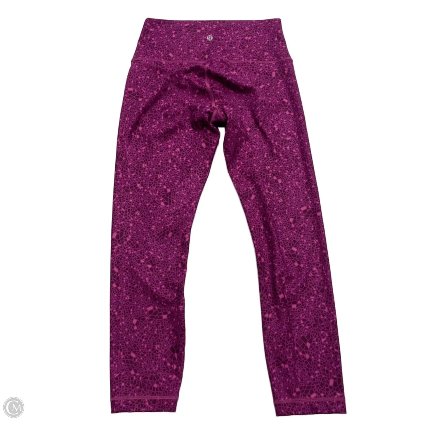 Athletic Leggings Capris By Lululemon In Purple, Size: M