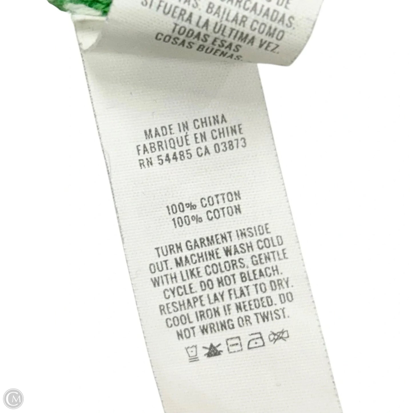 Sweater By Aerie In Green & White, Size: Xl