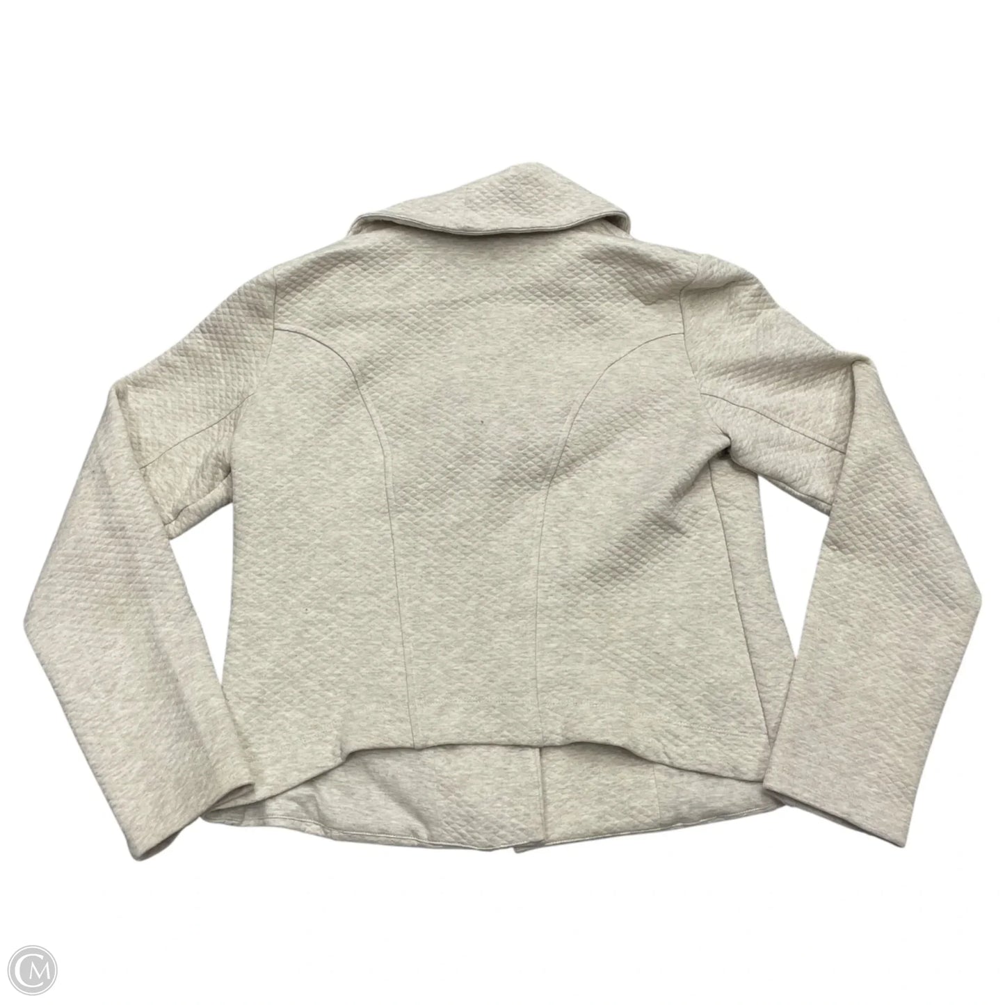 Jacket Moto By Cabi In Cream, Size: M
