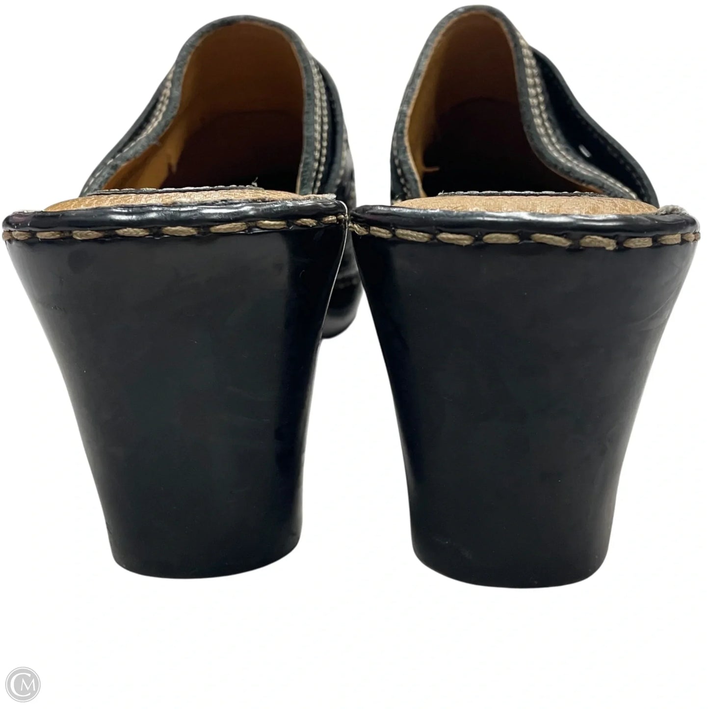 Sandals Heels Block By Boc In Brown, Size: 8