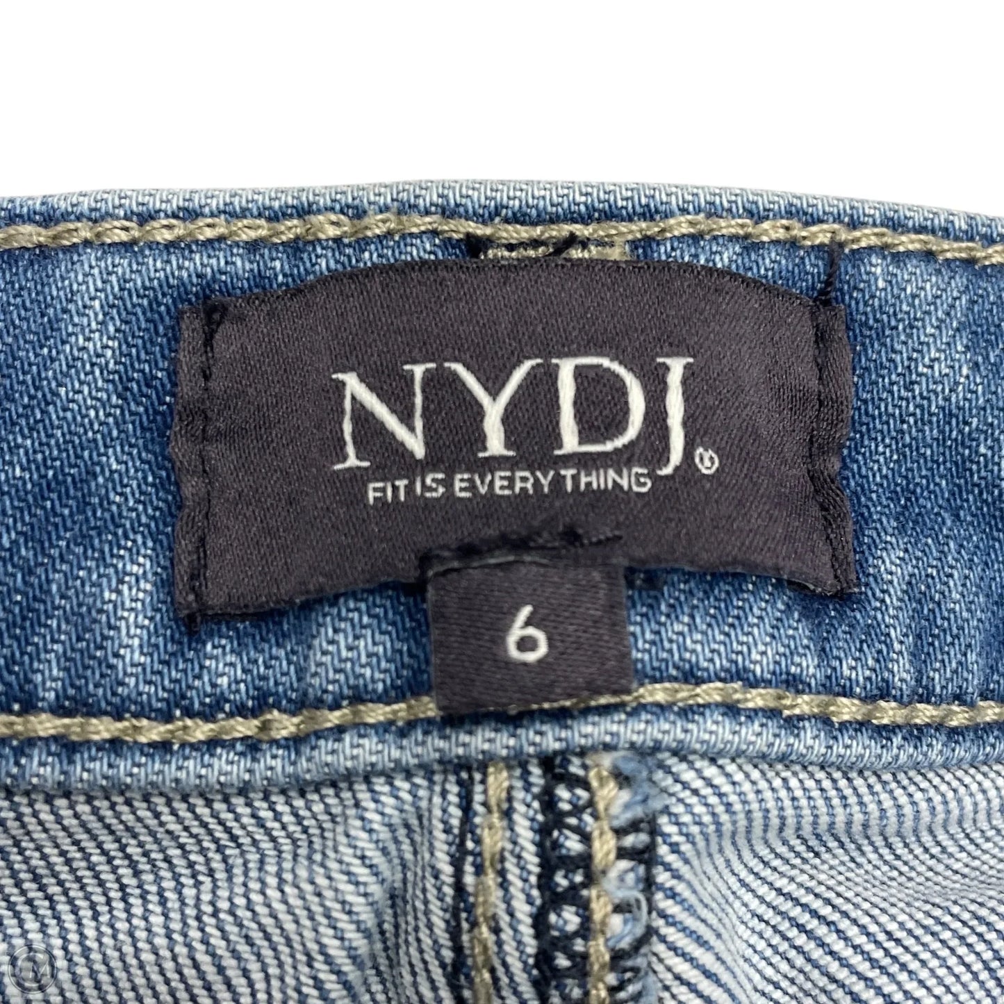 Jeans Boot Cut By Not Your Daughters Jeans In Blue Denim, Size: 6