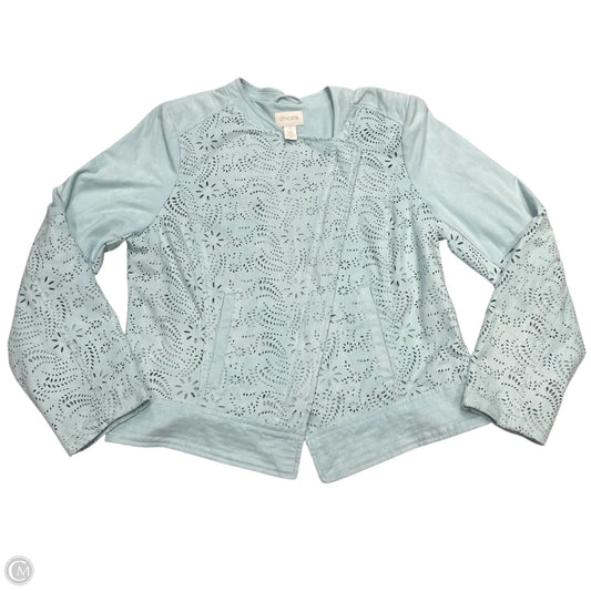 Jacket Other By Chicos In Blue, Size: M