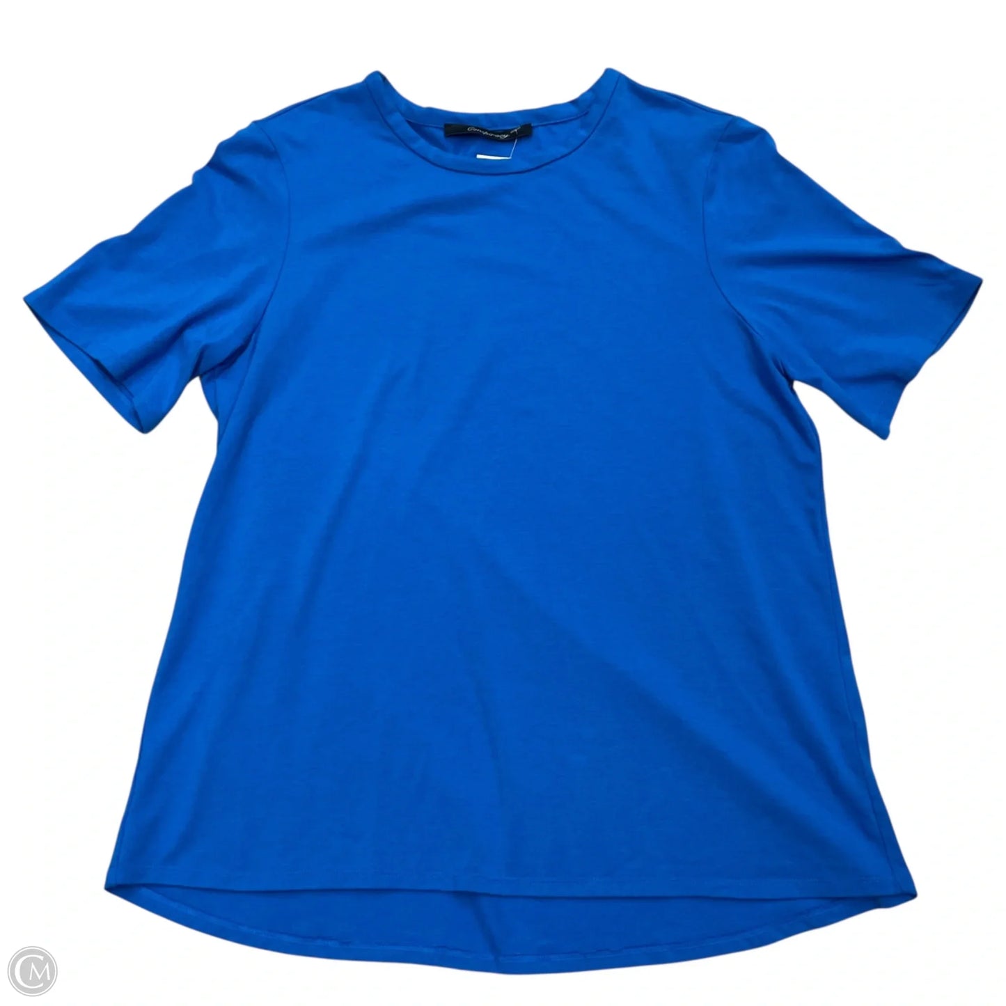 Top Short Sleeve Basic By Conspiracy In Blue, Size: S