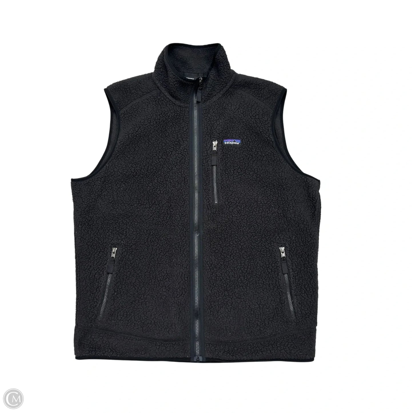 Vest Fleece By Patagonia In Black, Size: Xl