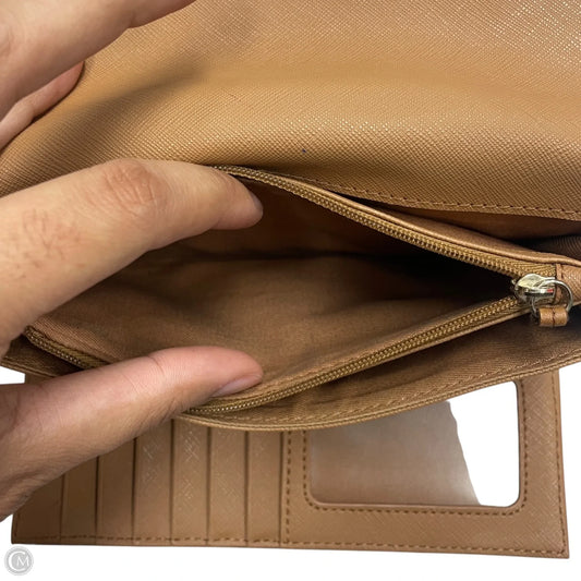 Wallet Leather By Fossil, Size: Medium