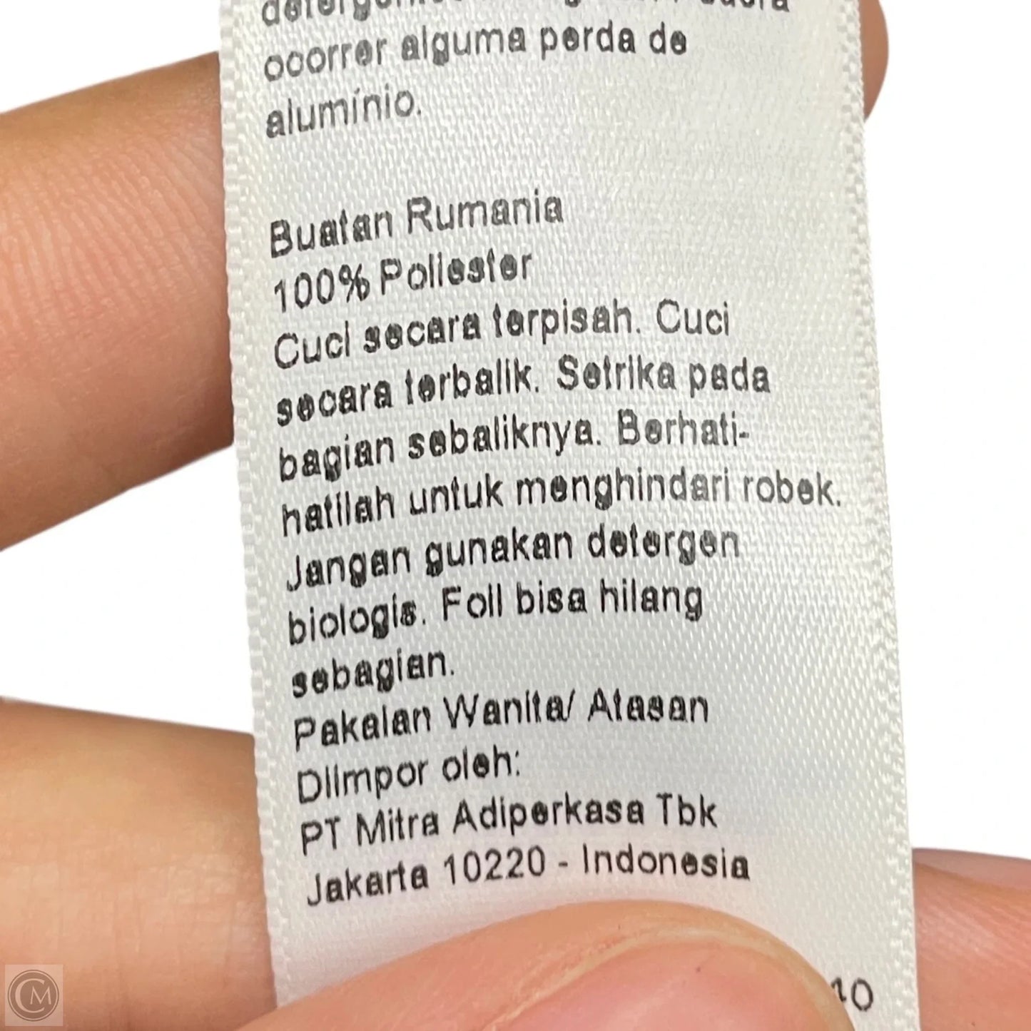 Top Short Sleeve By Dorothy Perkins In Black & Gold, Size: M