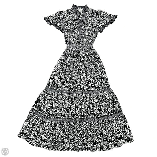 Dress Casual Maxi By Max Studio In Black & White, Size: S