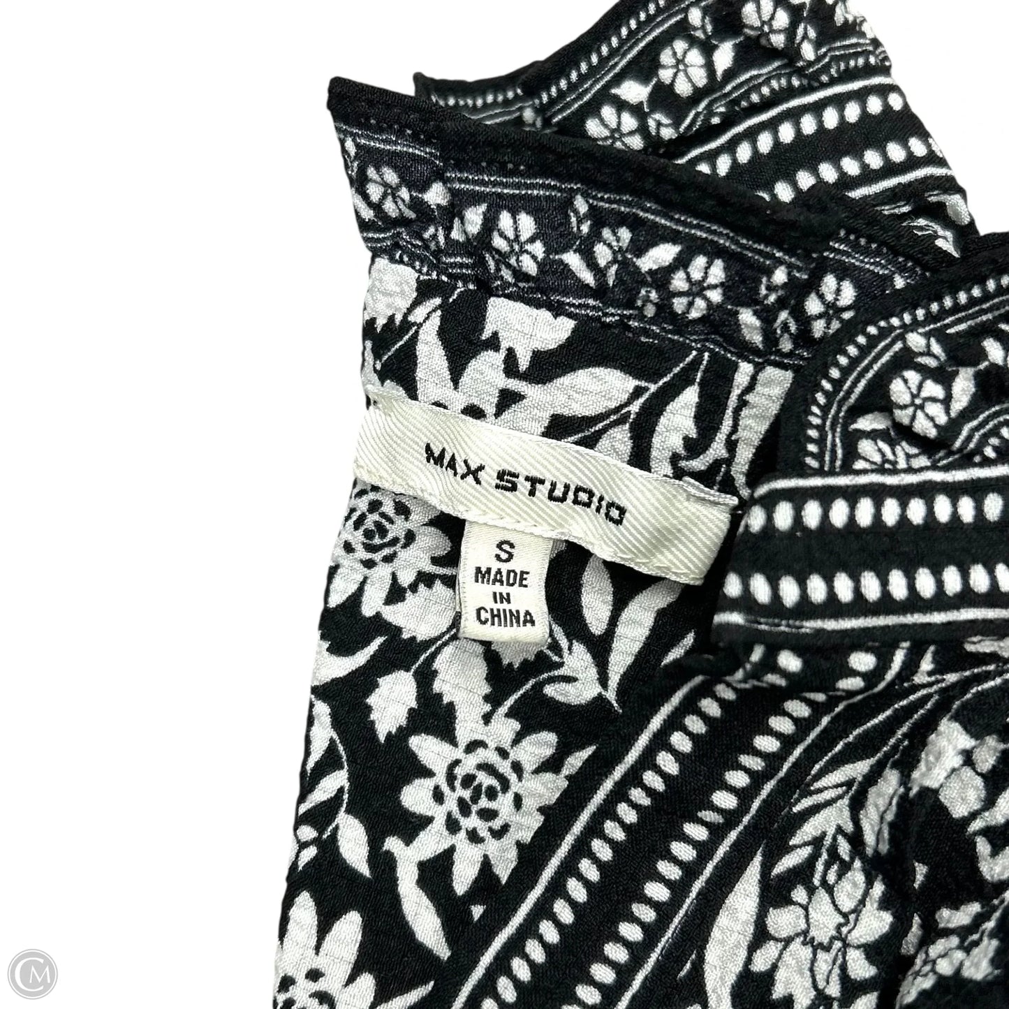 Dress Casual Maxi By Max Studio In Black & White, Size: S