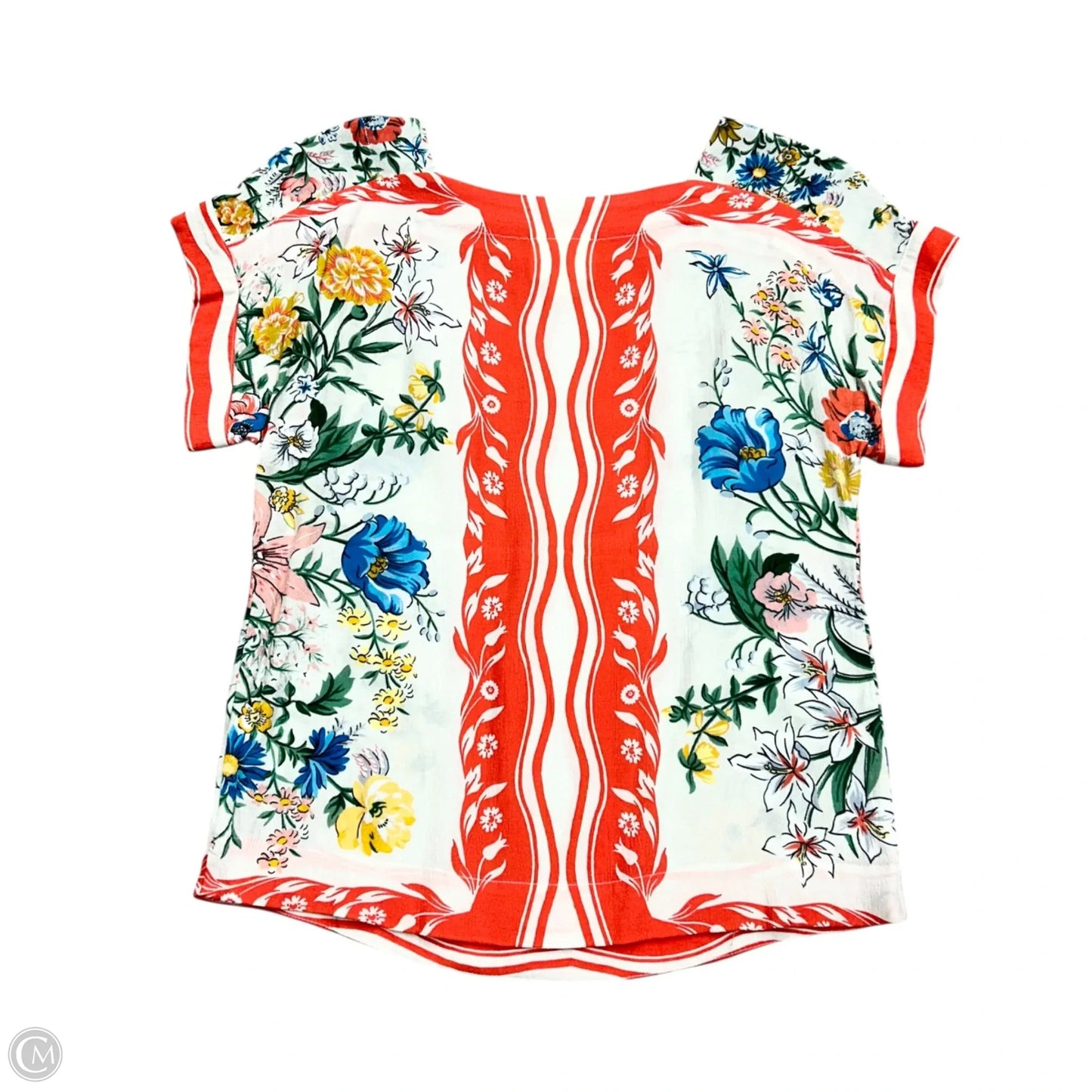 Top Short Sleeve By Maeve In Floral Print, Size: Xs