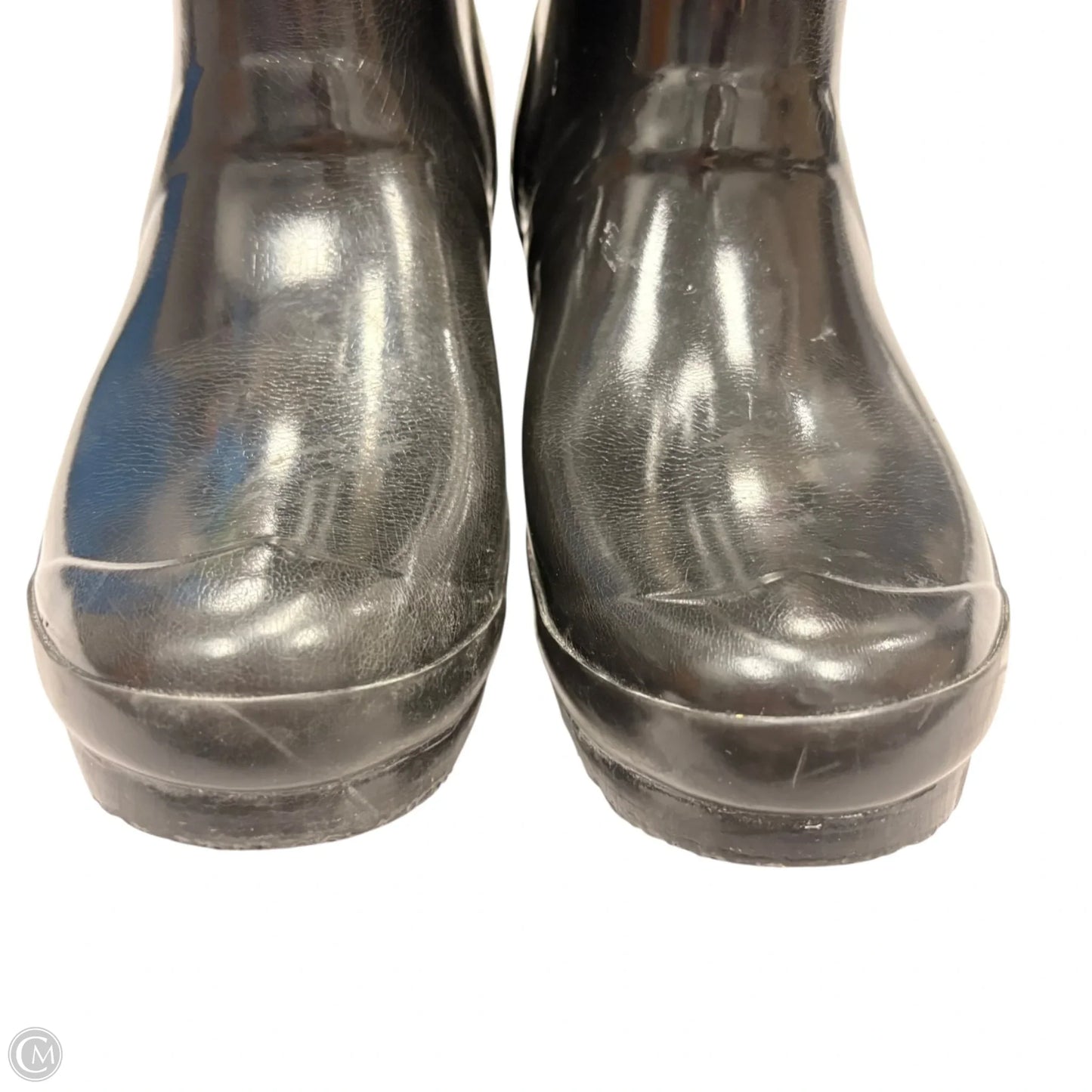Boots Rain By Hunter In Black, Size: 7
