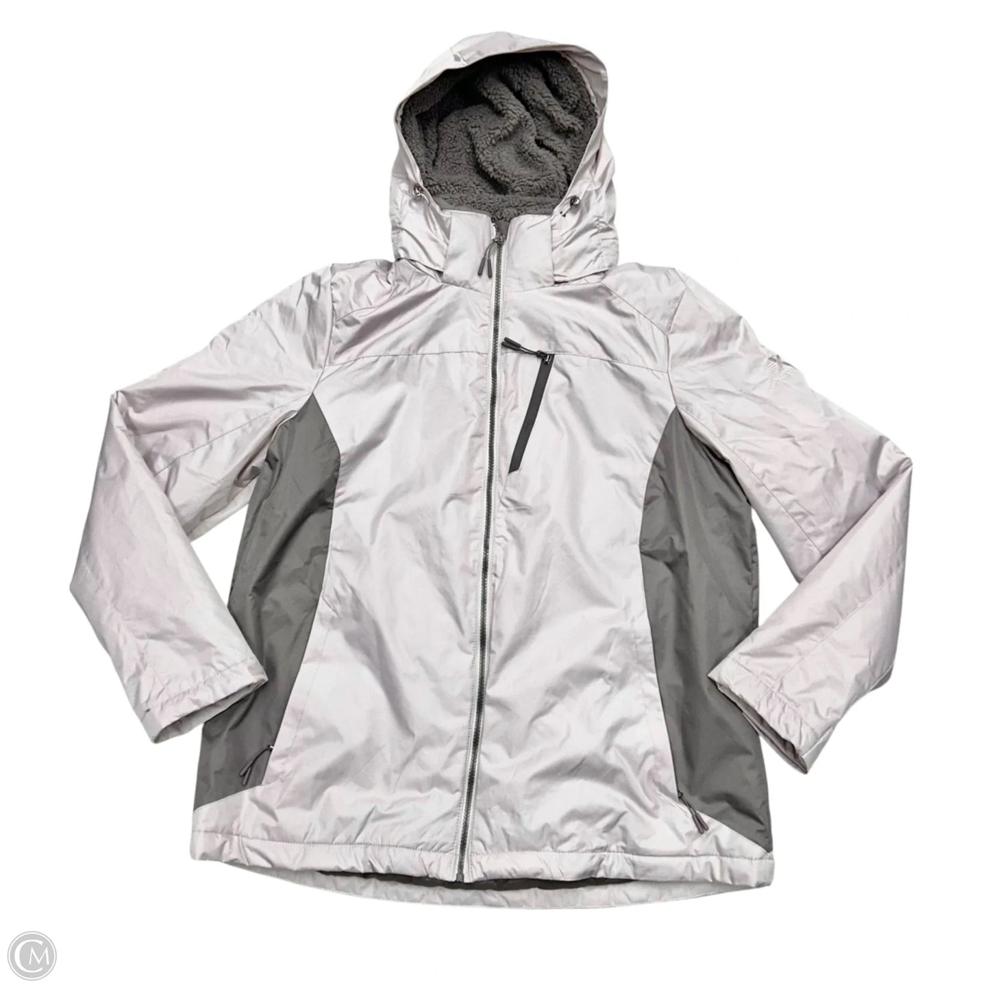 Coat Other By Zero Xposure In Grey & Purple, Size: L