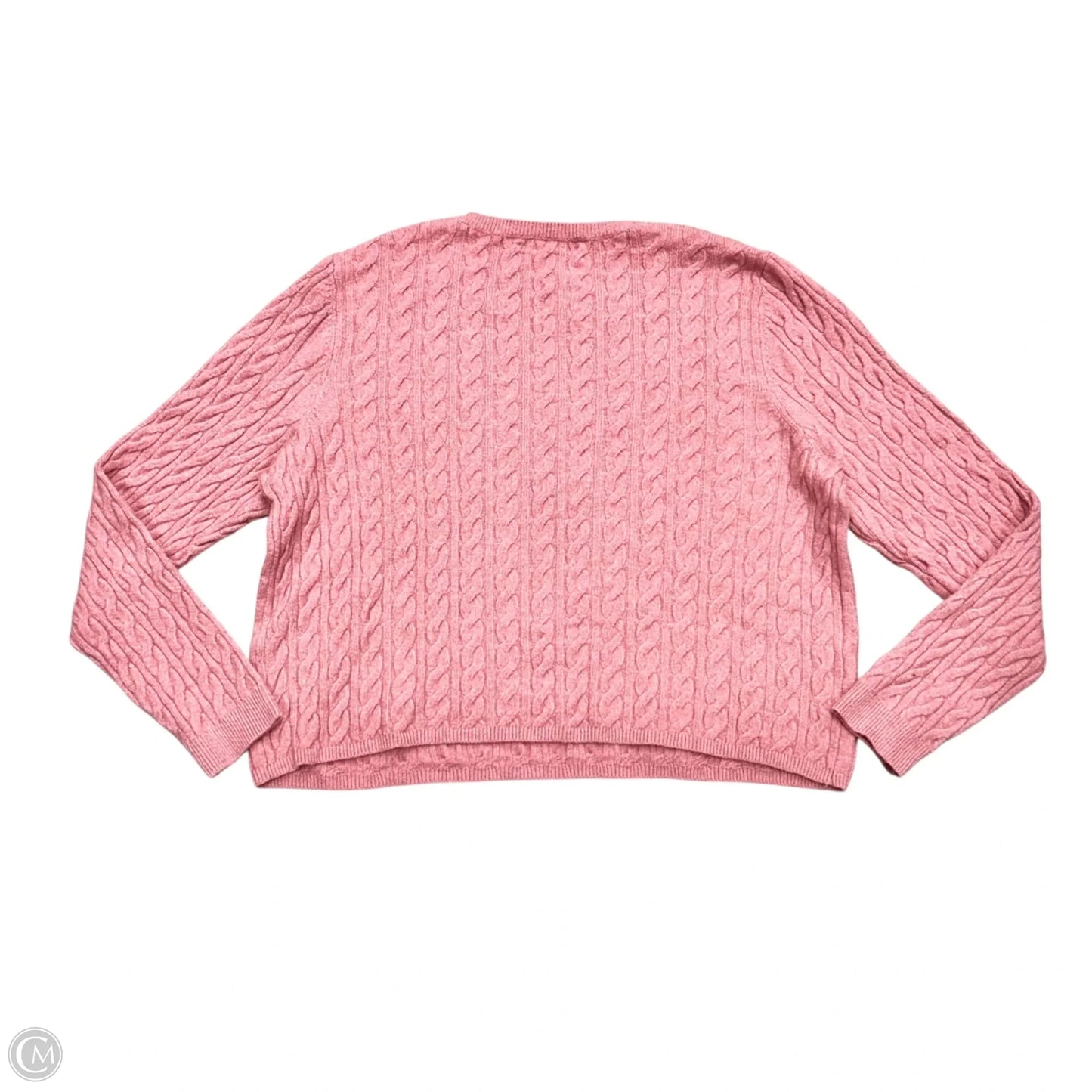 Sweater By Loft In Pink, Size: Xxl