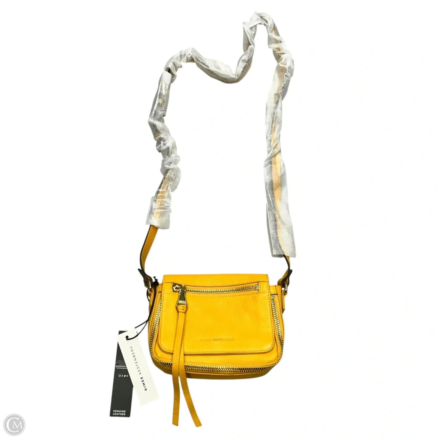 Crossbody Leather By Aimee Kestenberg, Size: Small