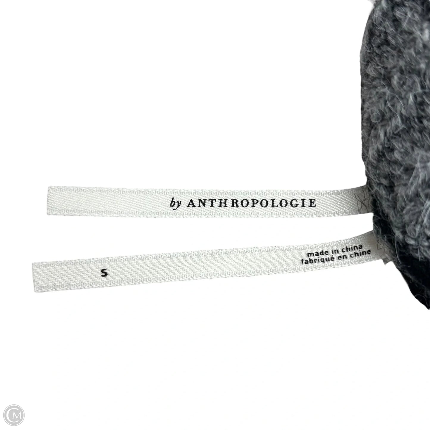 Sweater By Anthropologie In Black & Grey, Size: S