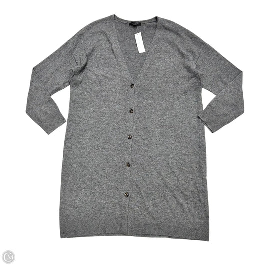 Dress Sweater By Ann Taylor In Grey, Size: Xl