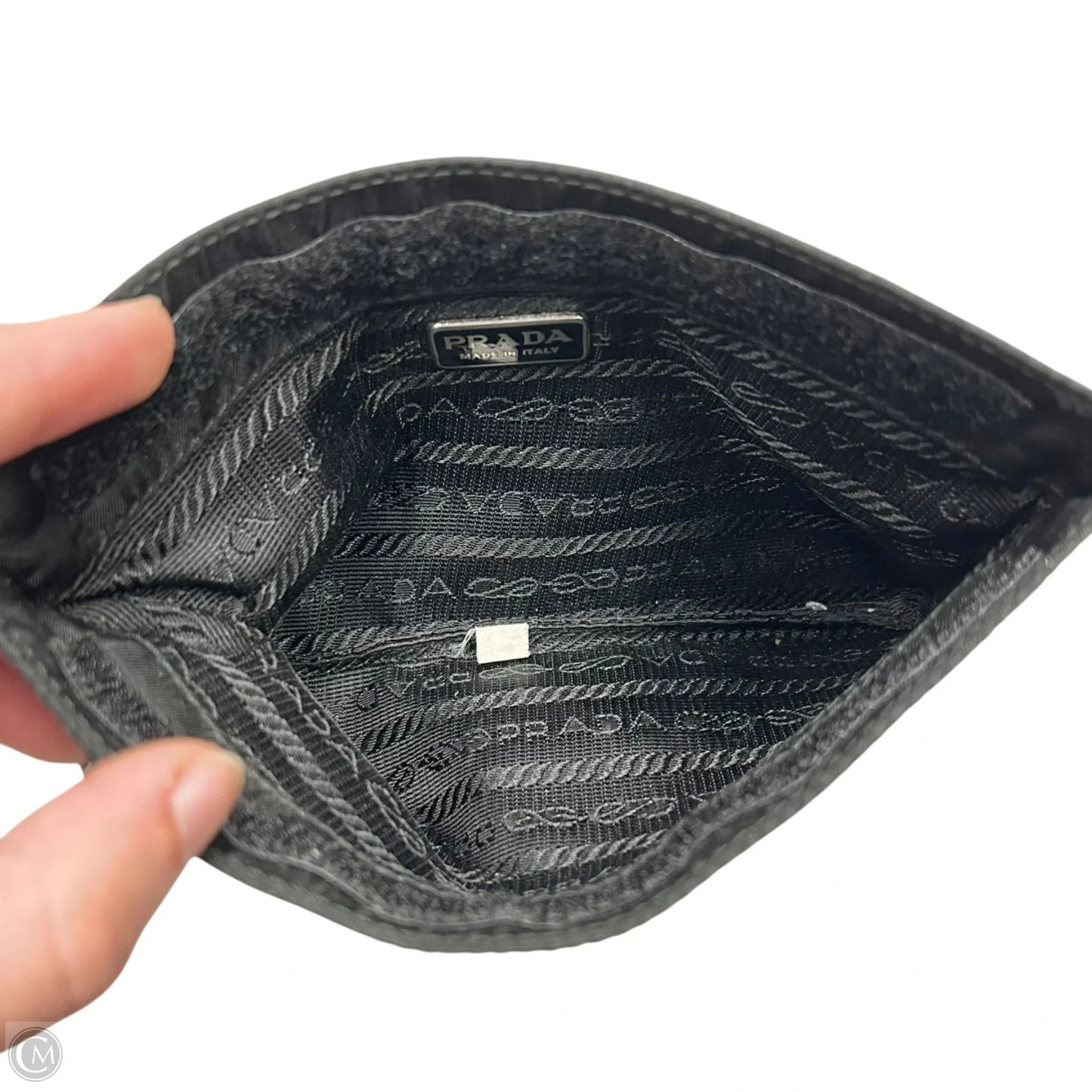 Makeup Bag Luxury Designer By Prada, Size: Small