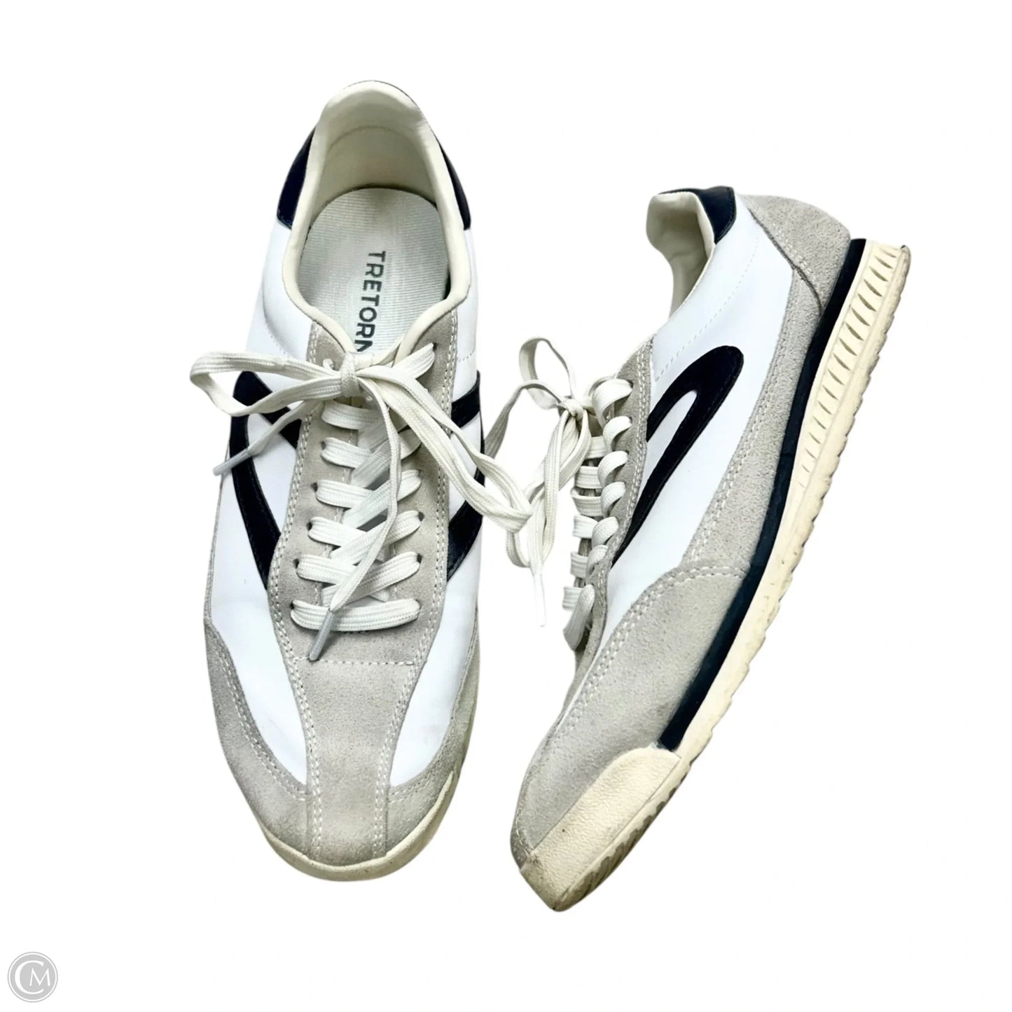 Shoes Sneakers By Tretorn In Blue & White, Size: 8.5