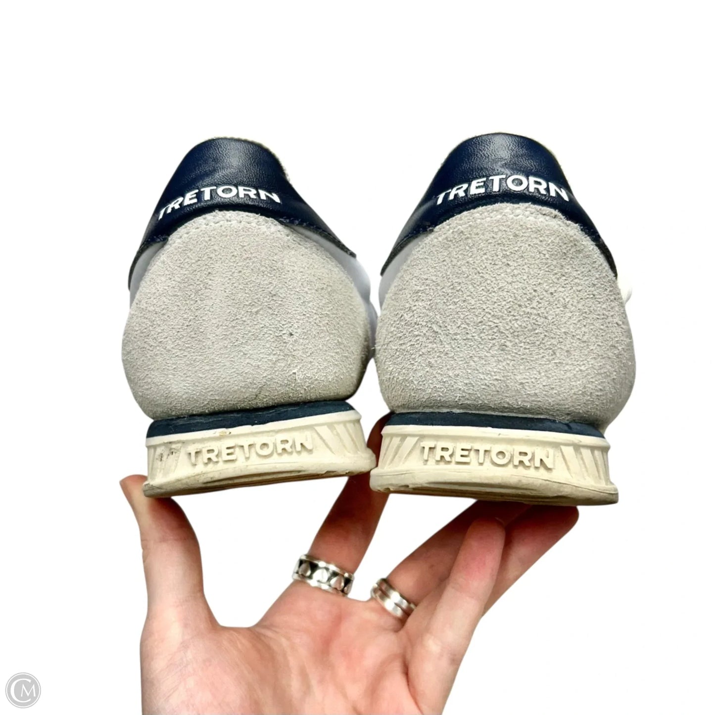 Shoes Sneakers By Tretorn In Blue & White, Size: 8.5