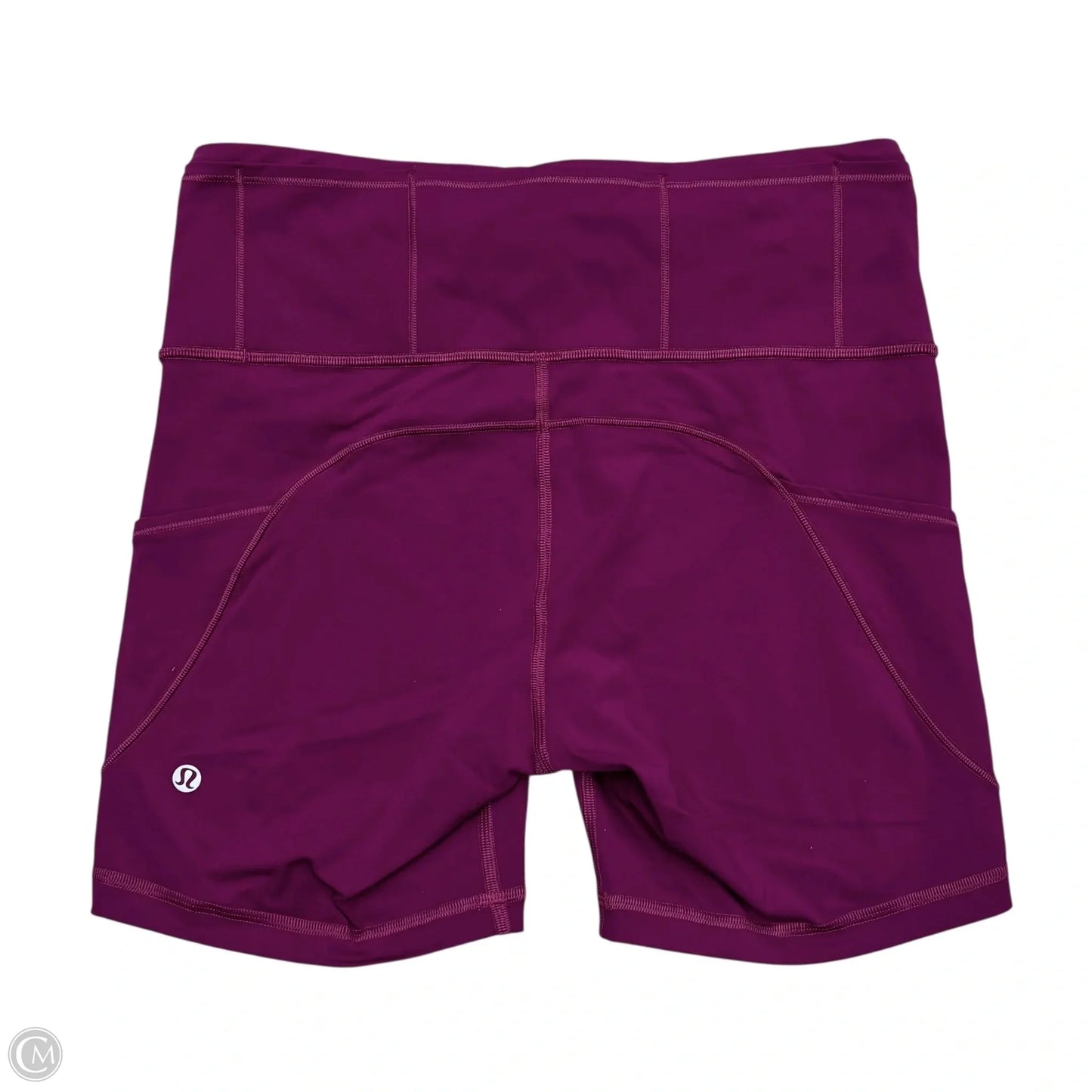 Athletic Shorts By Lululemon In Purple, Size: M
