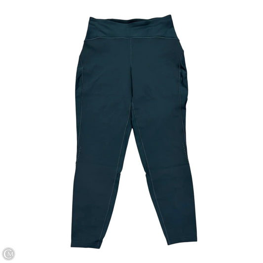 Athletic Leggings By Lululemon In Teal, Size: M
