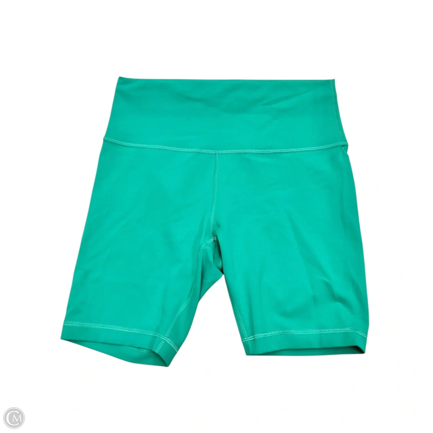 Athletic Shorts By Lululemon In Teal, Size: M