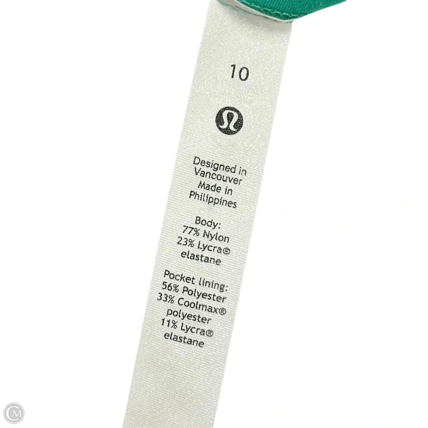 Athletic Shorts By Lululemon In Teal, Size: M